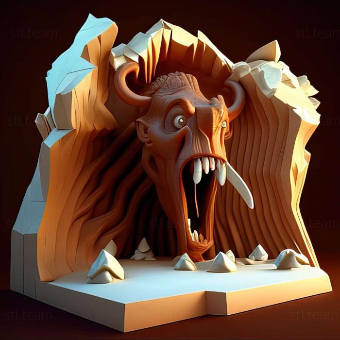 3D model Ice Age 2 The Meltdown game (STL)